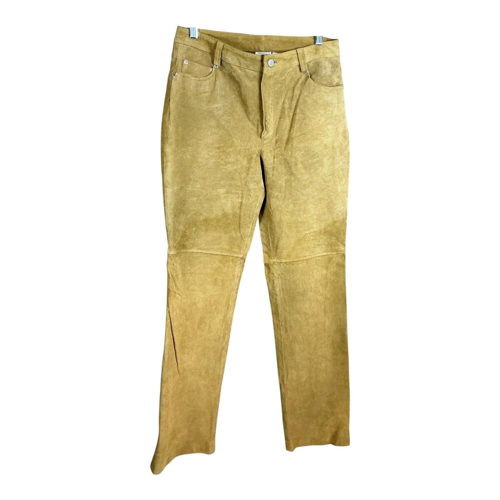 Jeanologe Collection Genuine Leather Women's Pants, Size 8T